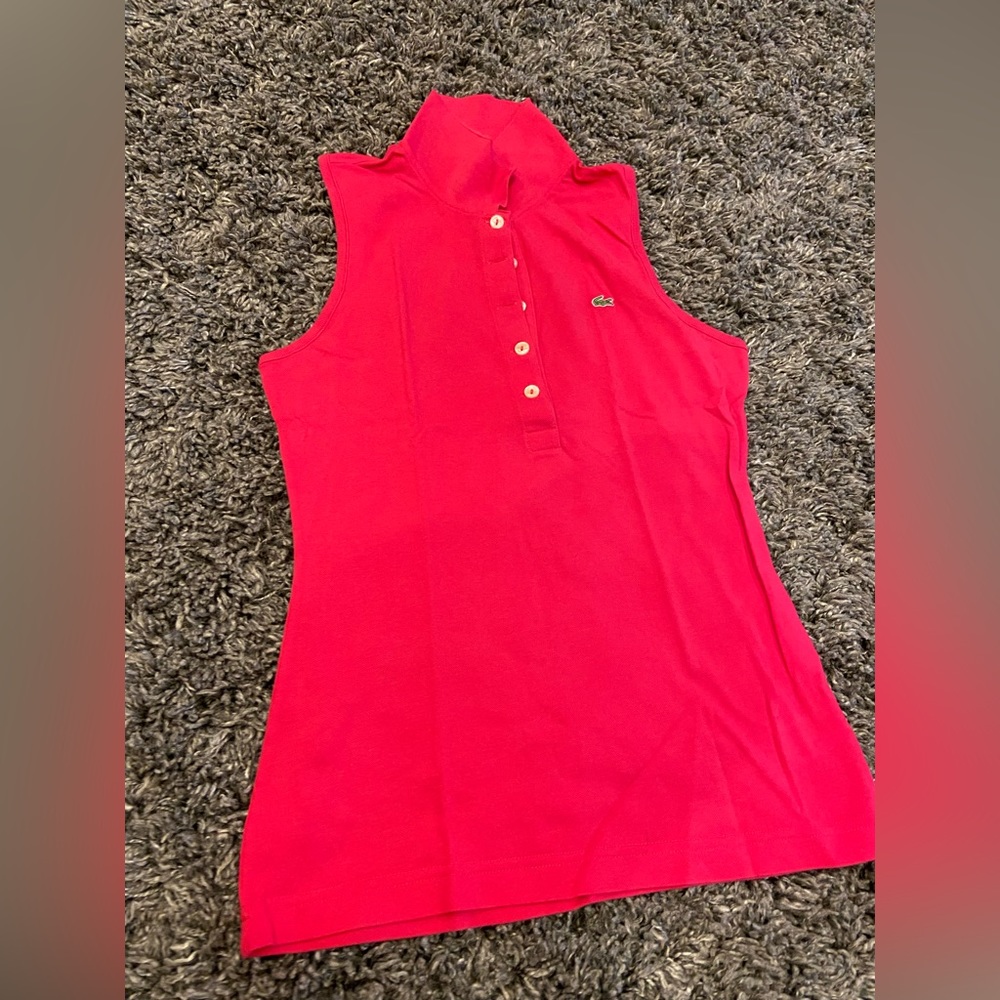 Lacoste - Sleeveless Polo Shirt